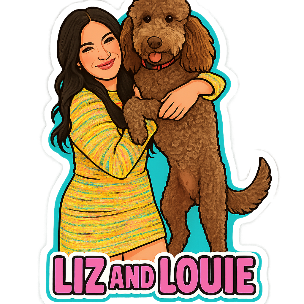 Liz and Louie's sticker