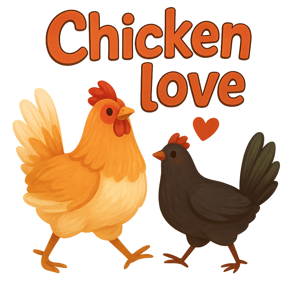Chicken love - Classic Sticker