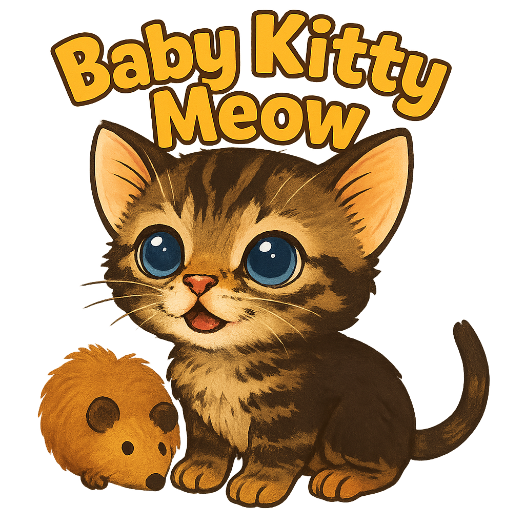 Baby Kitty Meow - Classic Sticker