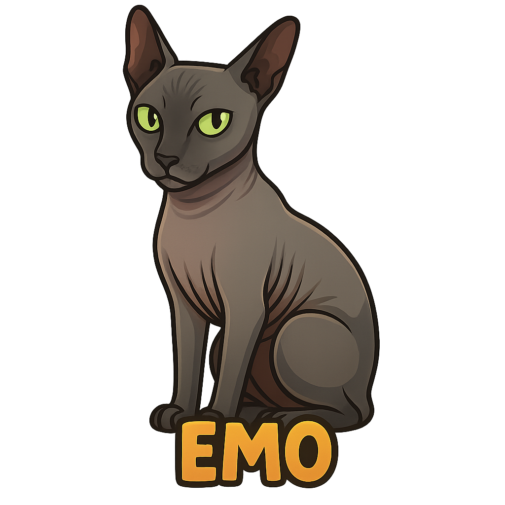 Emo - Classic Sticker