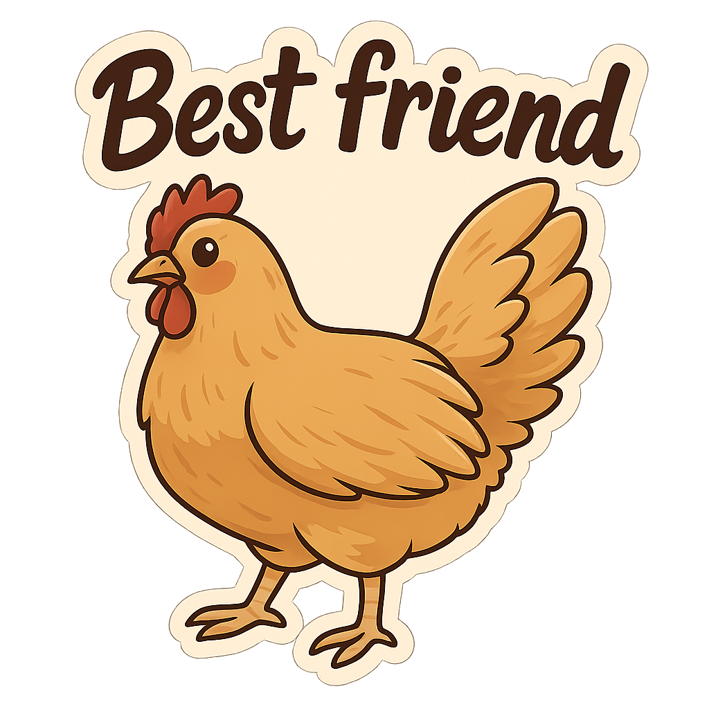 Best friend  - Classic Sticker