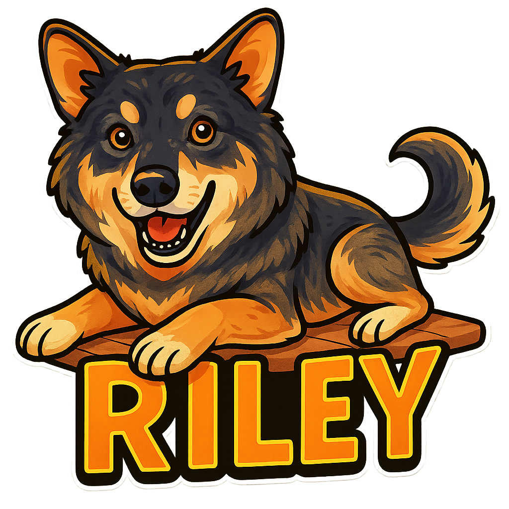 Riley - Classic Sticker