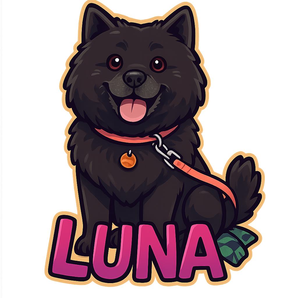 Luna - Classic Sticker