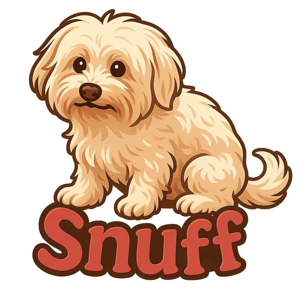 Custom Snuff sticker - AI-generated pet art