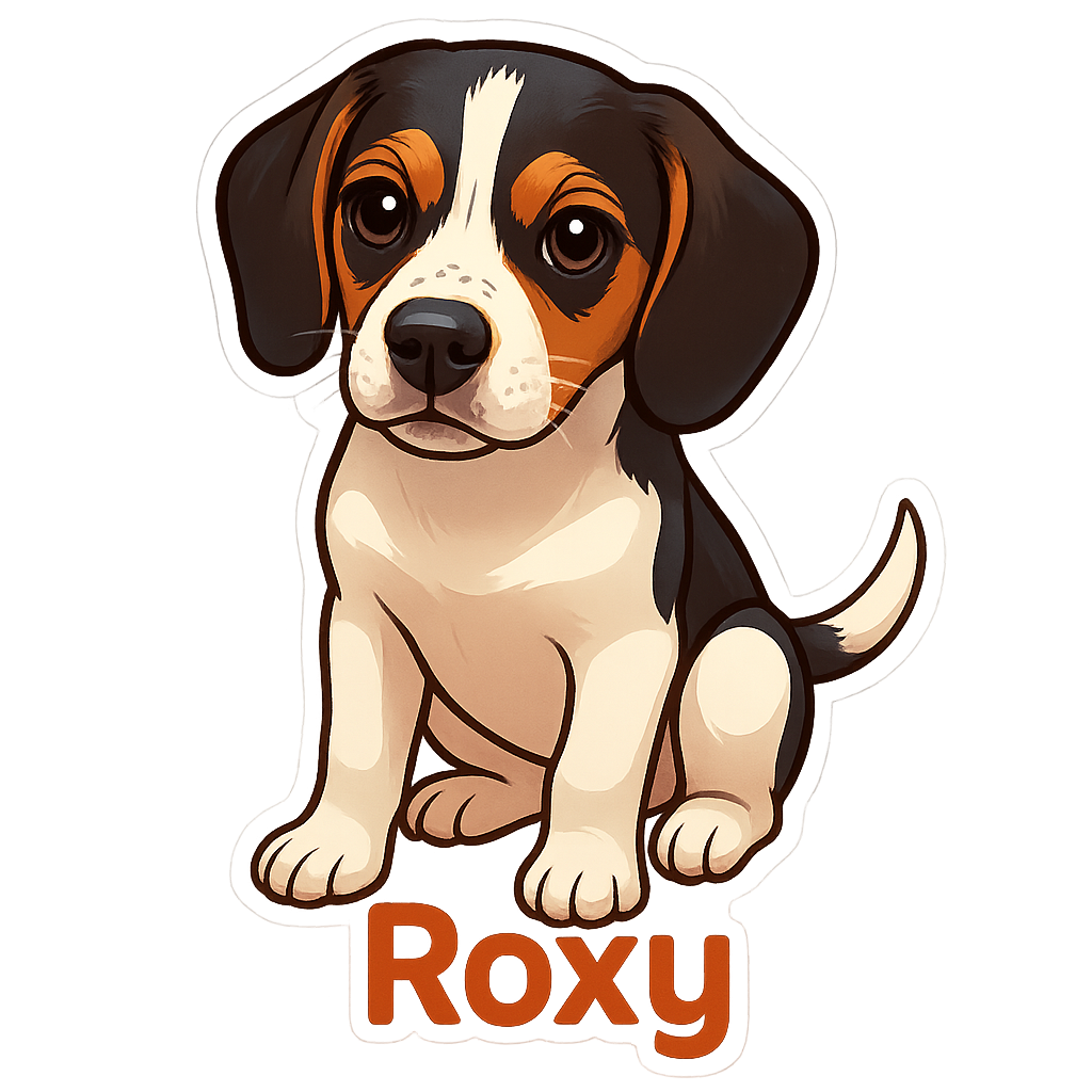 Roxy  - Classic Sticker