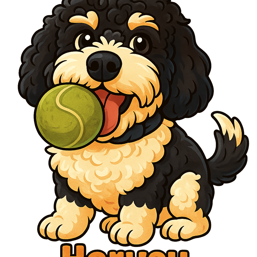 Custom Harvey sticker - AI-generated pet art