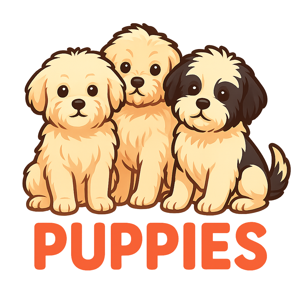 Custom Puppies  sticker - AI-generated pet art