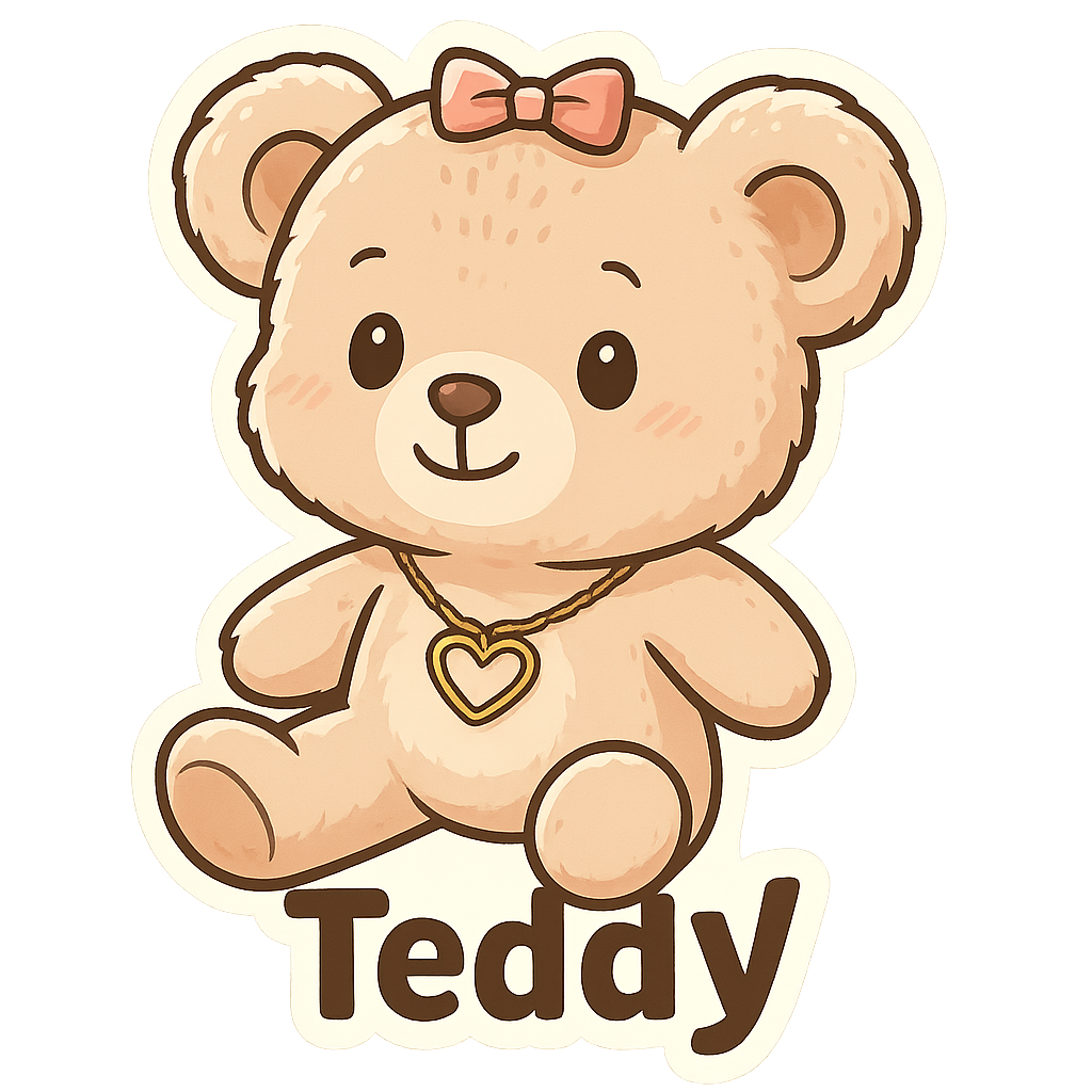Teddy - Classic Sticker