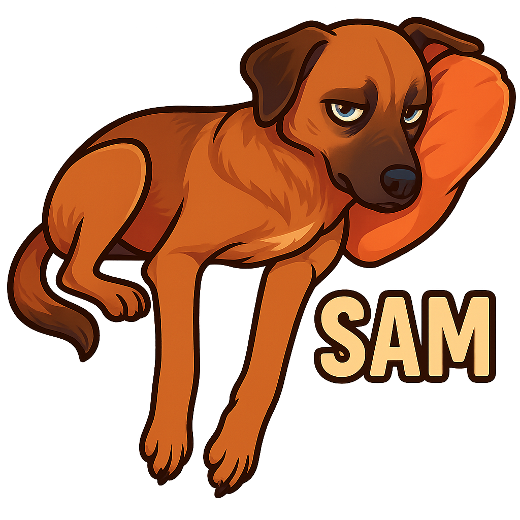 Sam 's sticker
