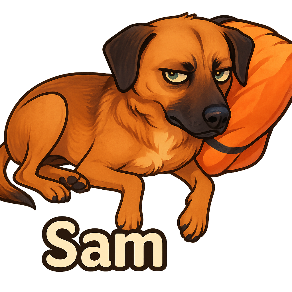 Sam  - Classic Sticker