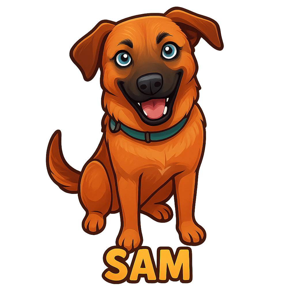 Sam - Classic Sticker