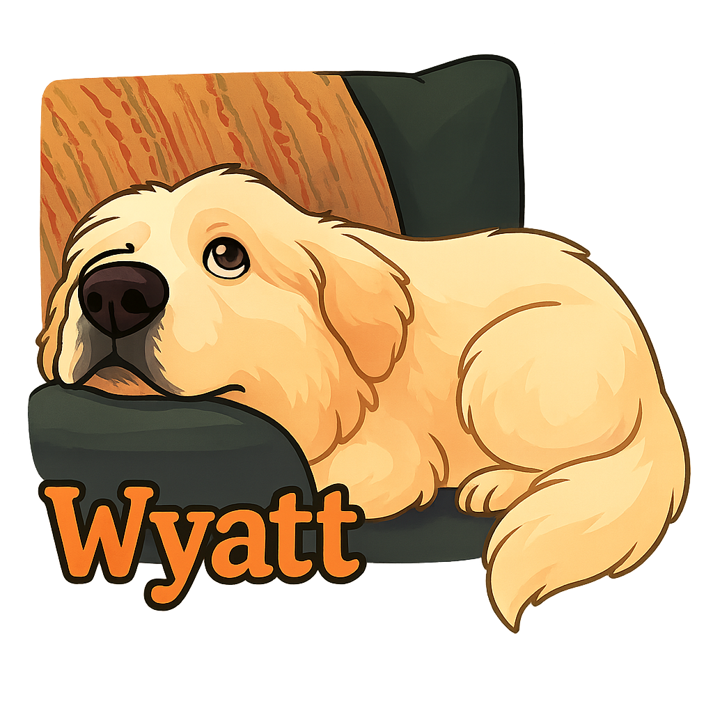 Wyatt  - Classic Sticker