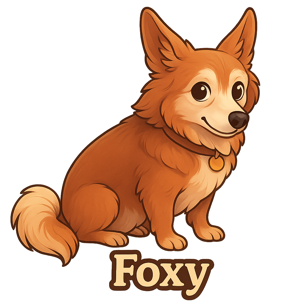 Foxy - Classic Sticker