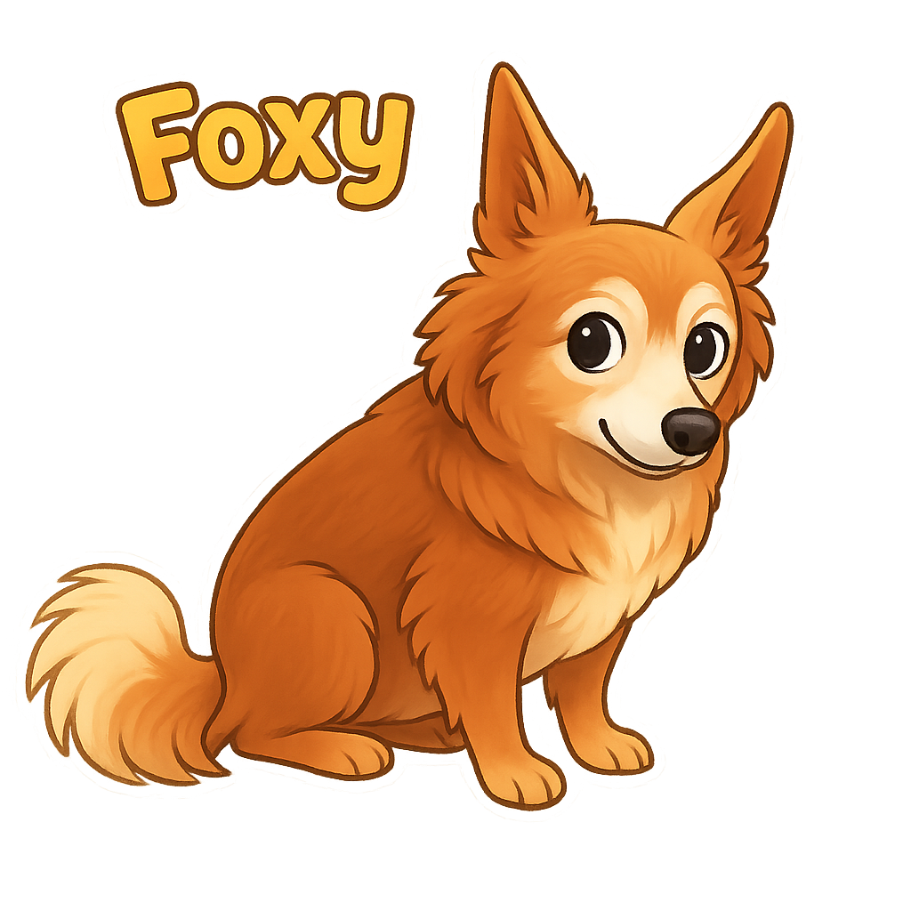Foxy - Classic Sticker
