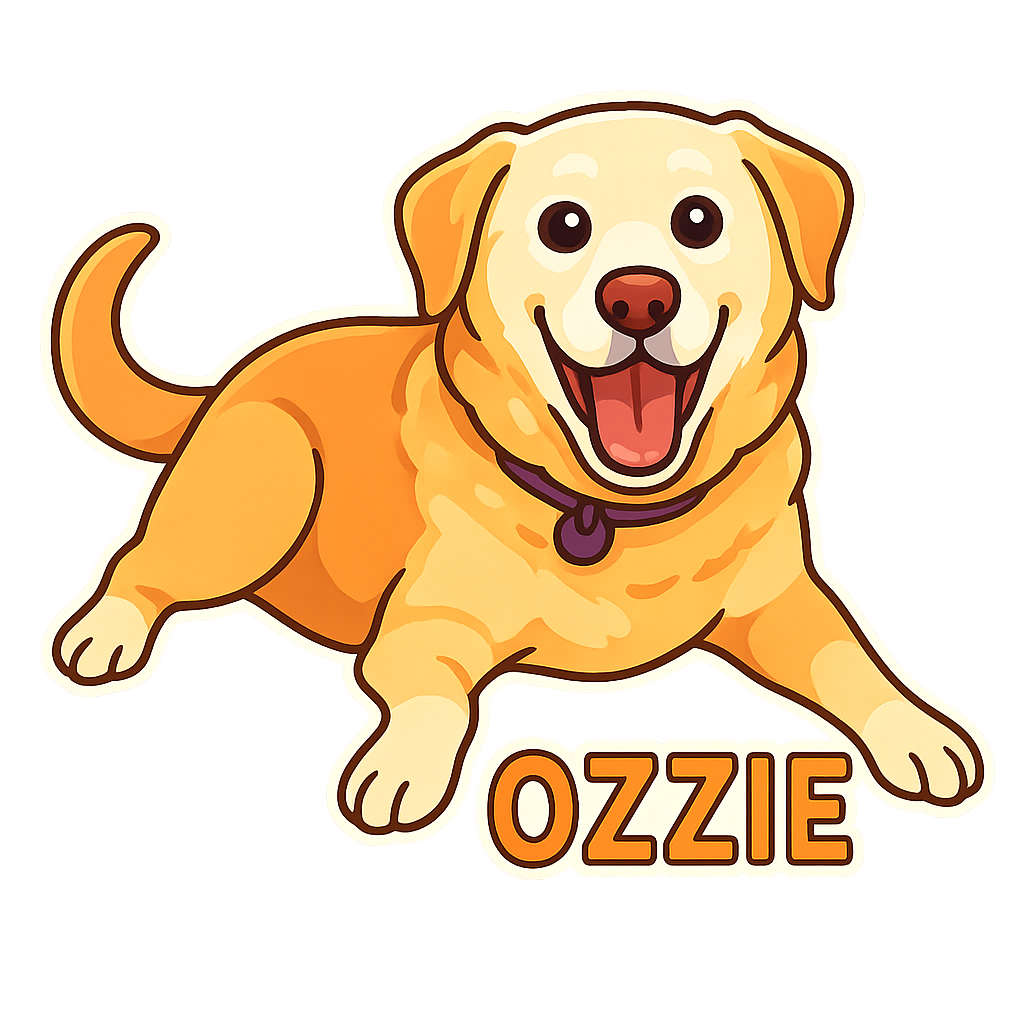 Ozzie - Classic Sticker