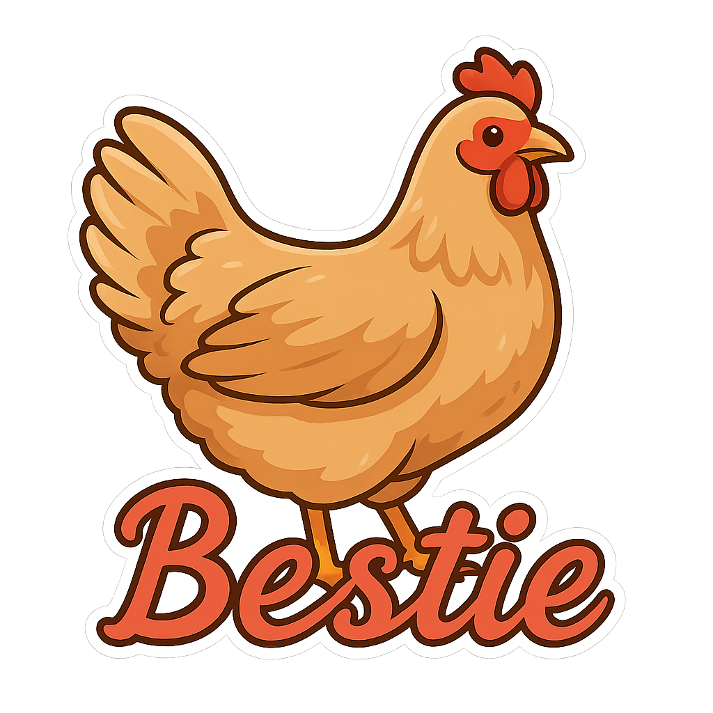 Bestie - Classic Sticker