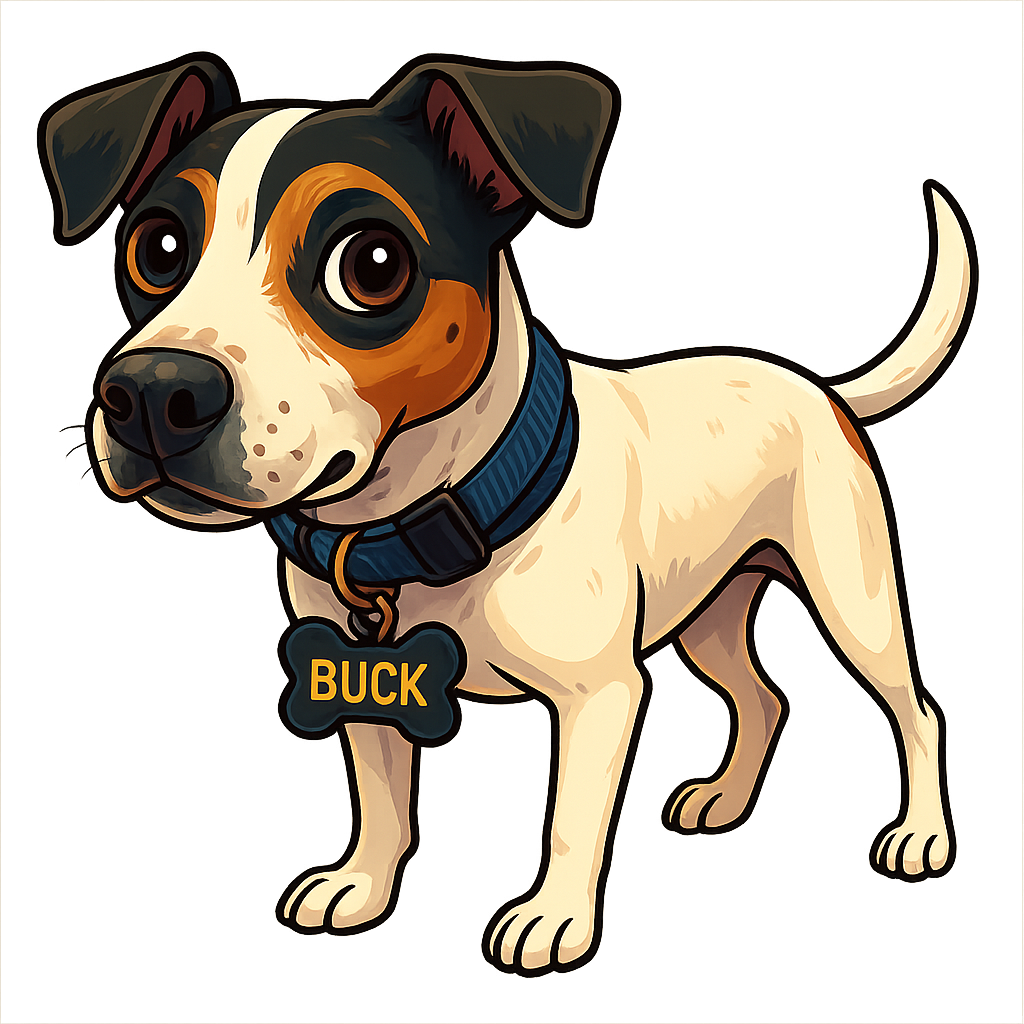 Buck - Classic Sticker