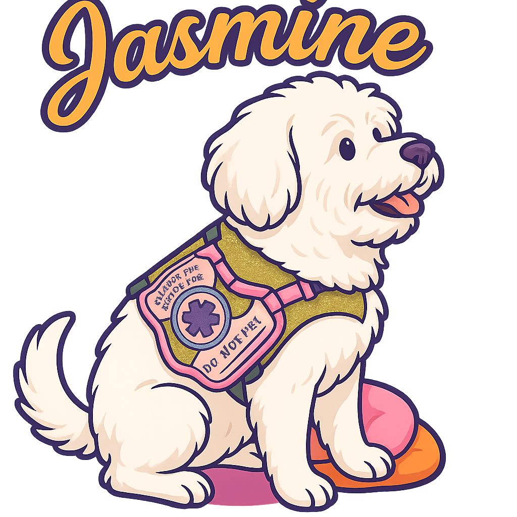 Jasmine  - Classic Sticker