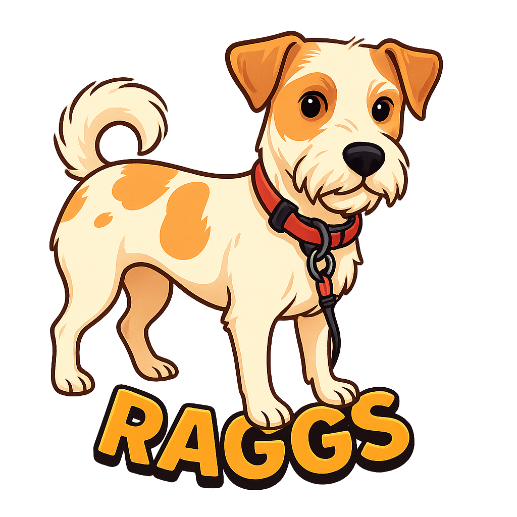 Custom Raggs sticker - AI-generated pet art