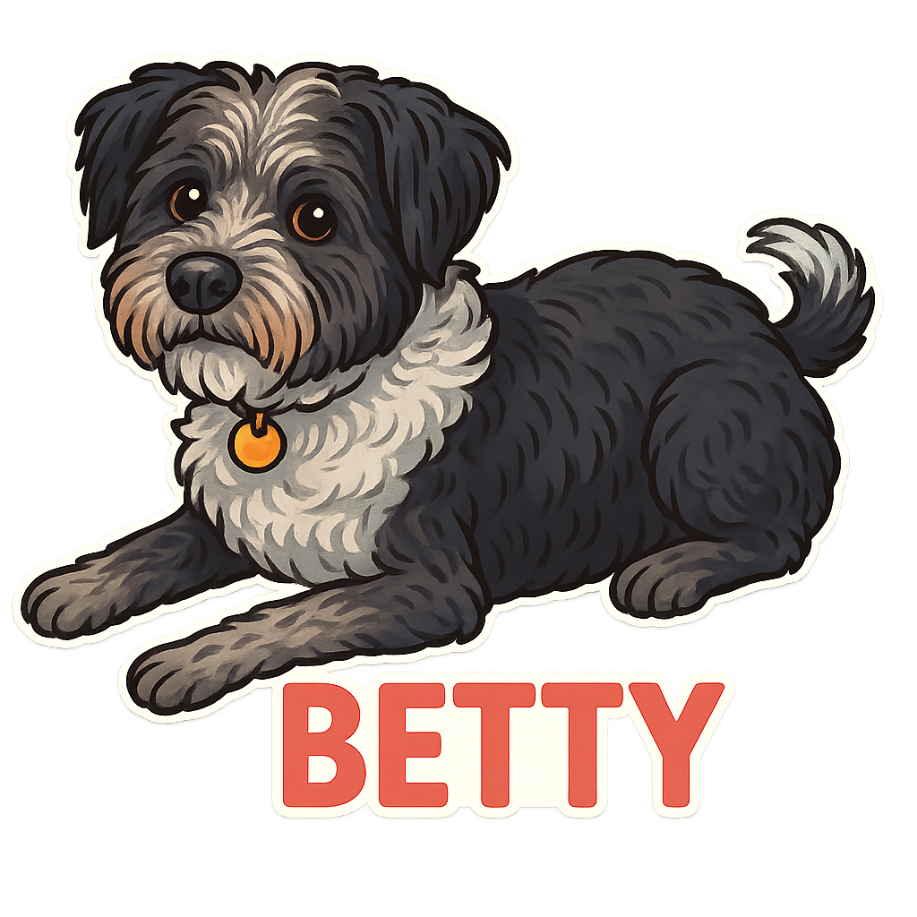 BETTY  - Classic Sticker