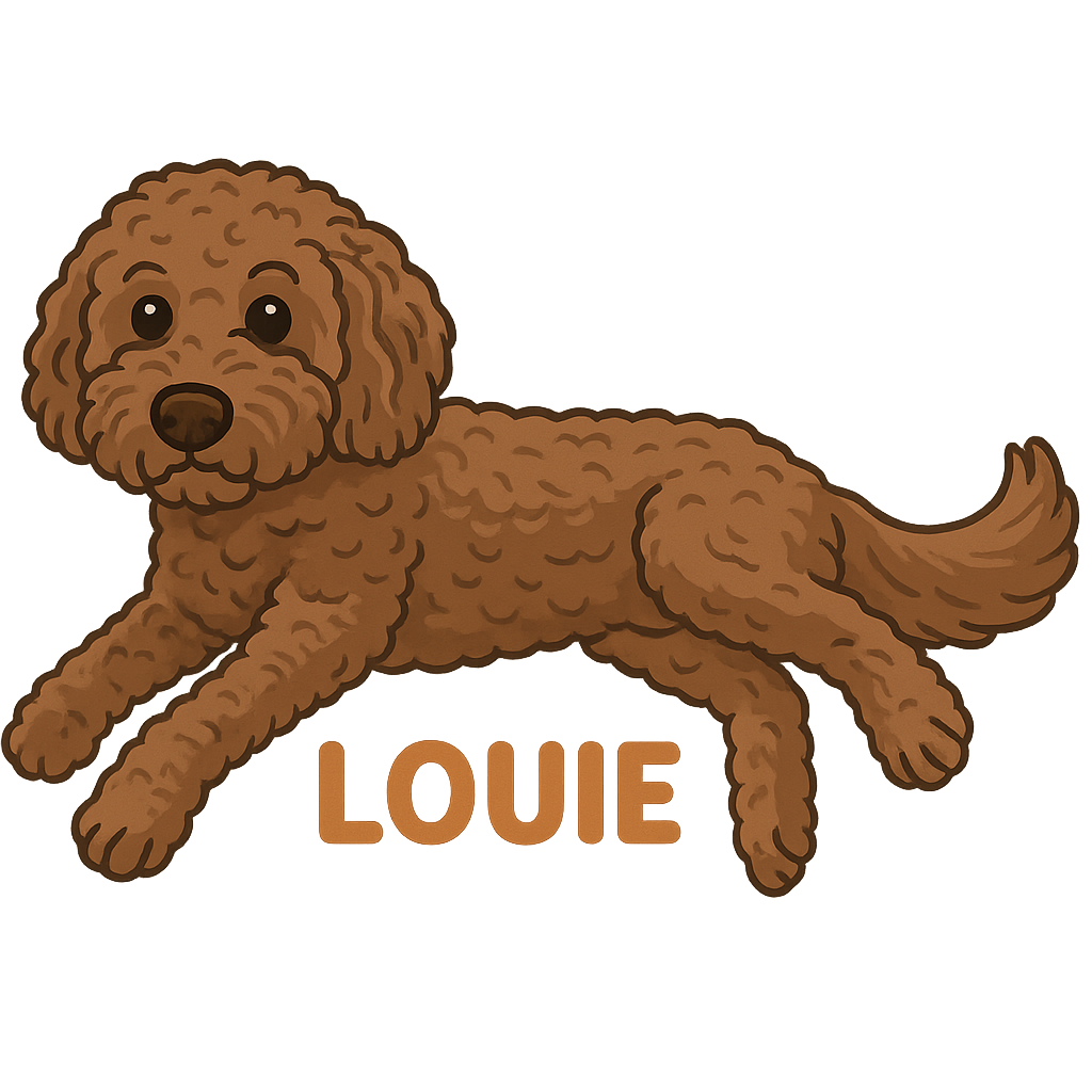 Louie  - Classic Sticker