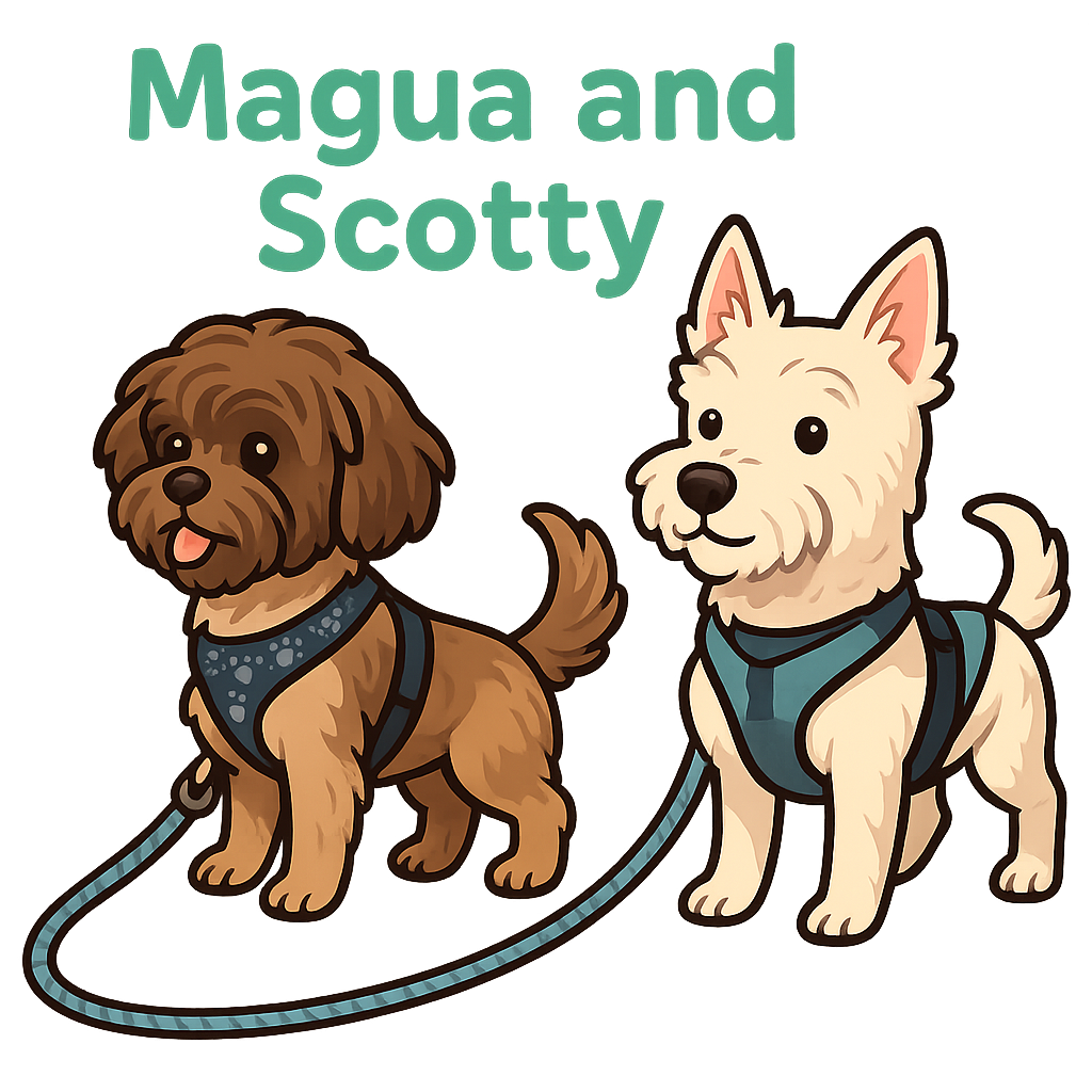 Magua and Scotty  - Classic Sticker