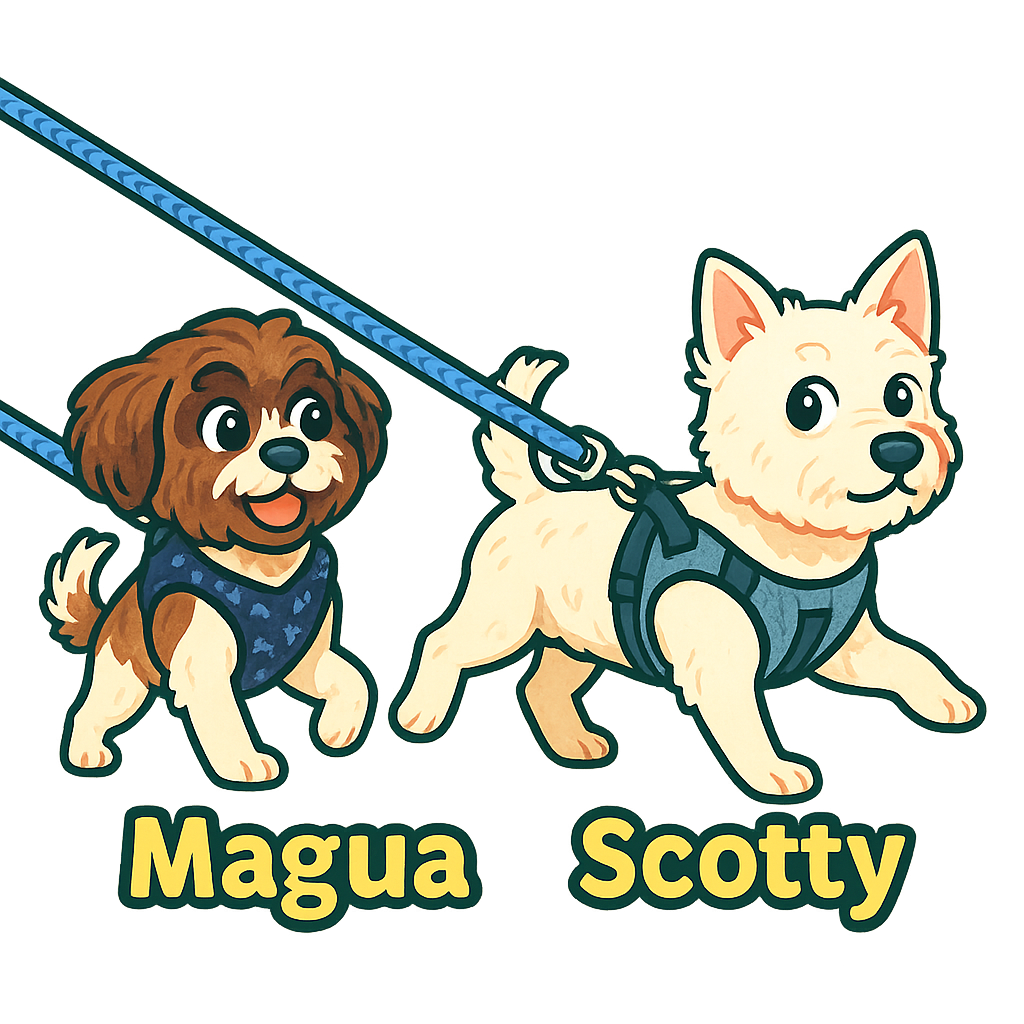 Magua and Scotty  - Classic Sticker