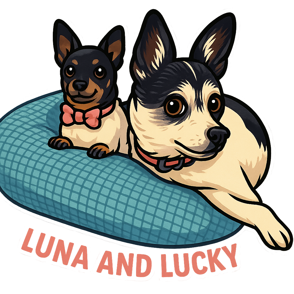 Luna and Lucky - Classic Sticker
