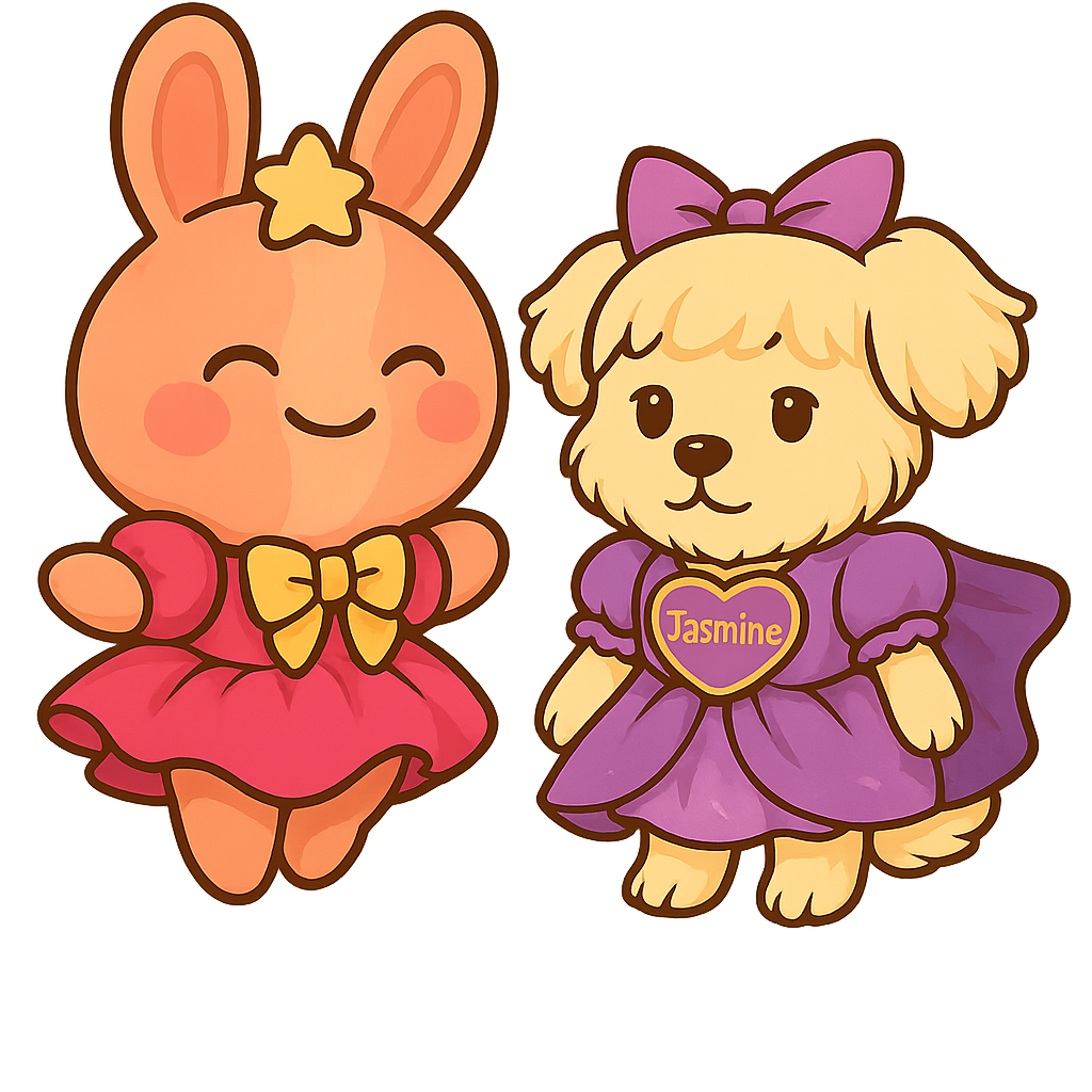 Jasmine and rabbit 