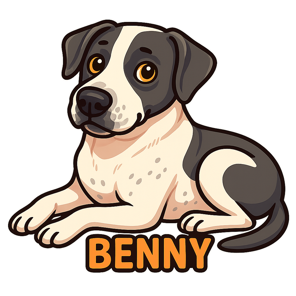 Benny's sticker
