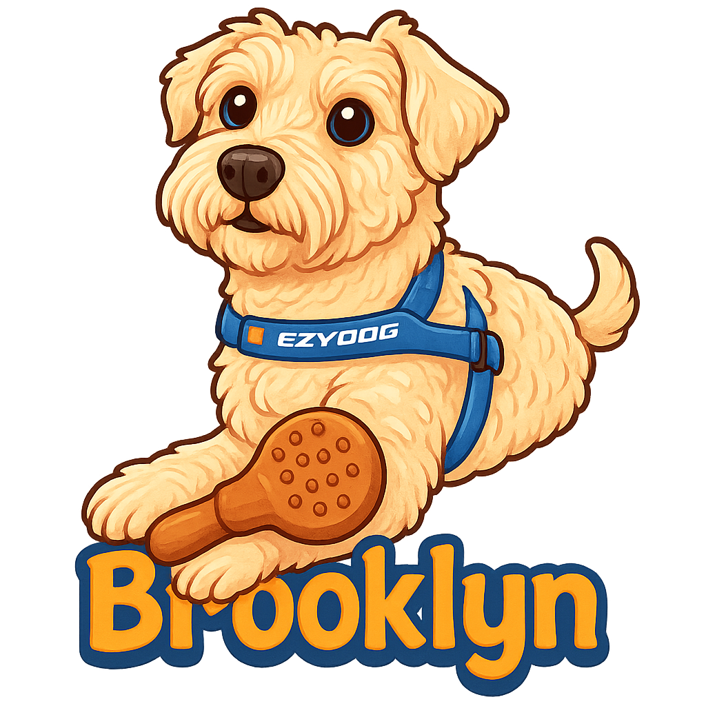 Custom Brooklyn sticker - AI-generated pet art