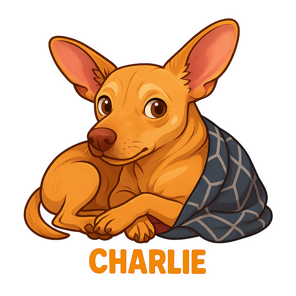 Charlie  - Classic Sticker