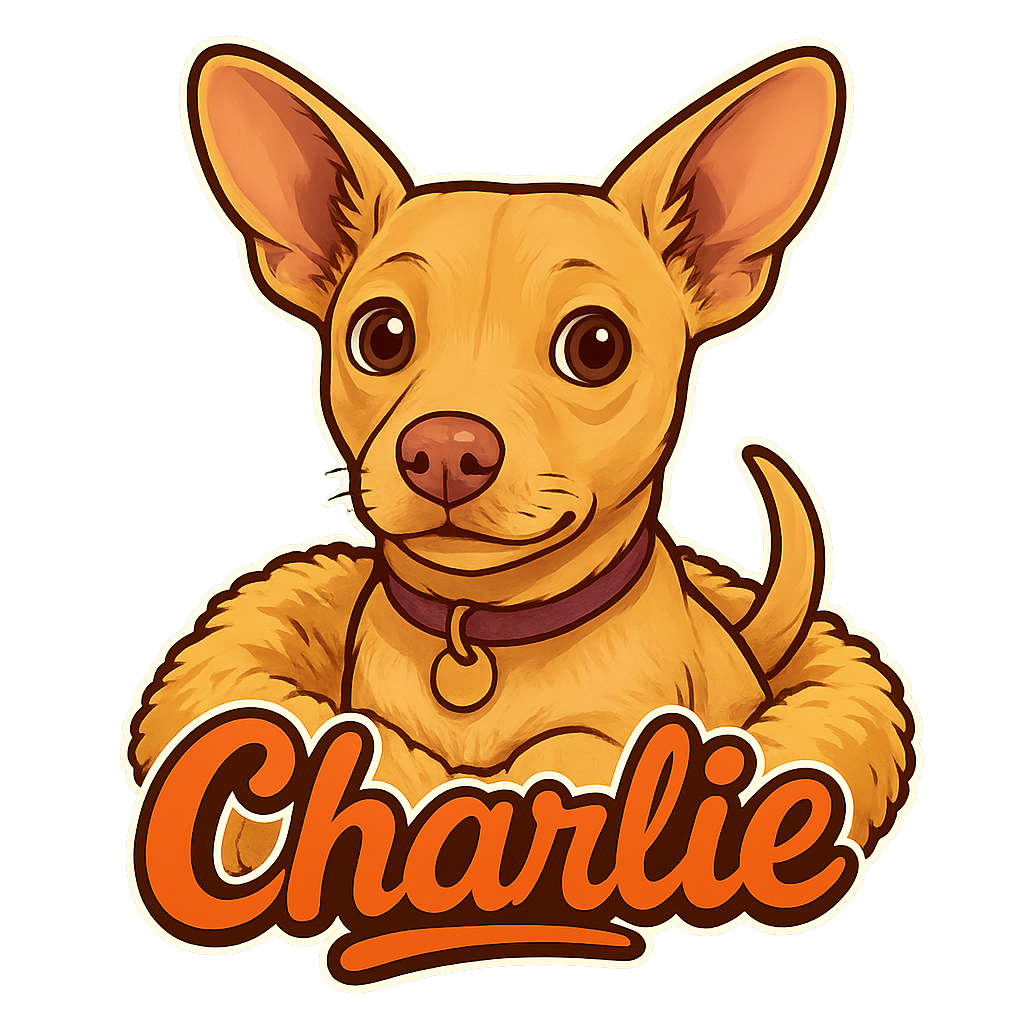 Charlie  - Classic Sticker