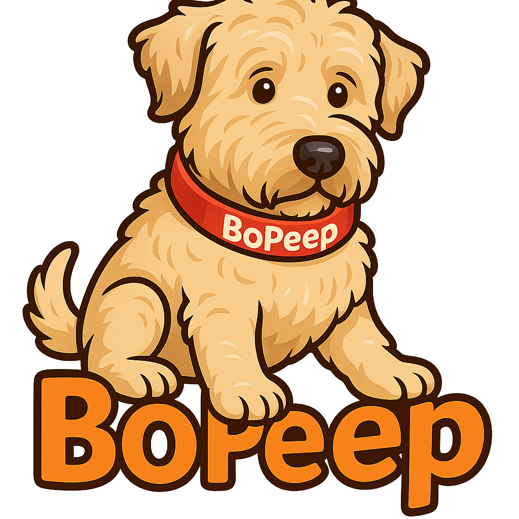 Custom BoPeep sticker - AI-generated pet art
