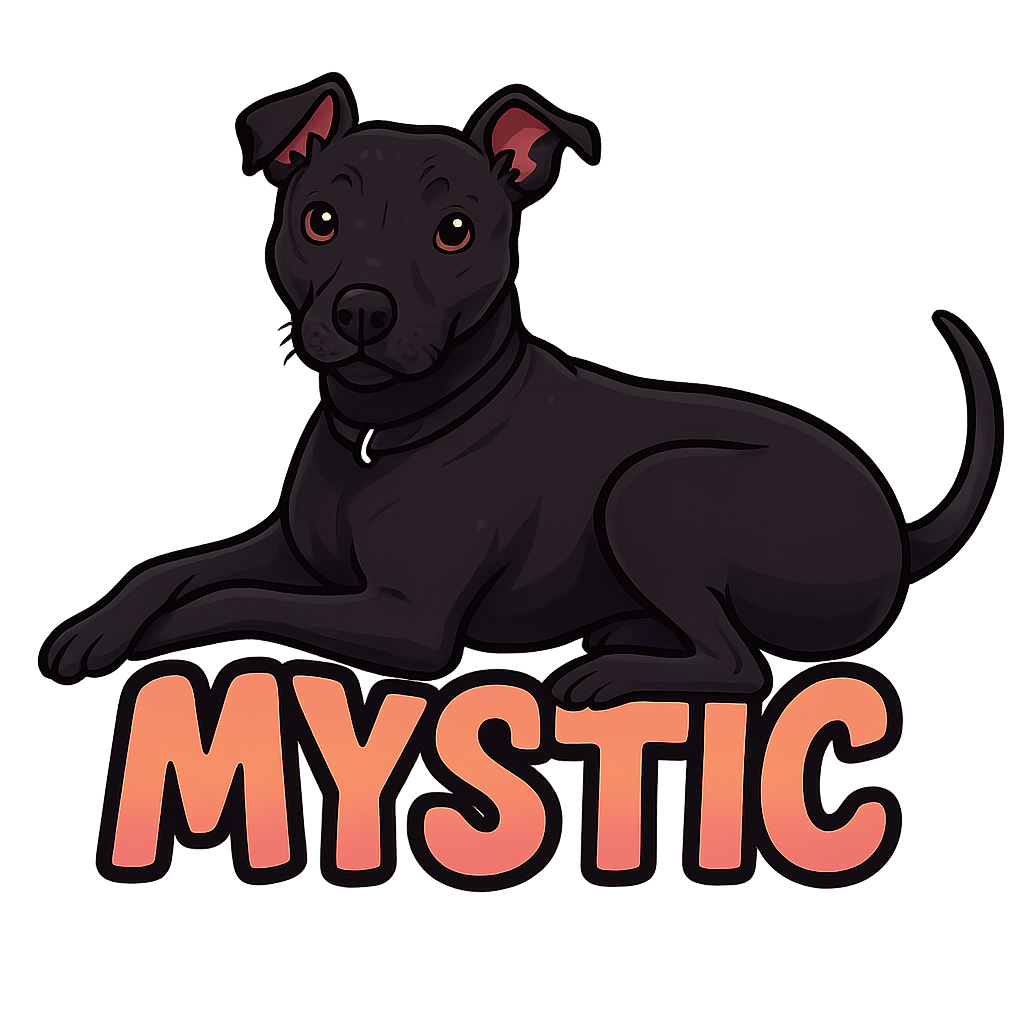 Custom Mystic sticker - AI-generated pet art