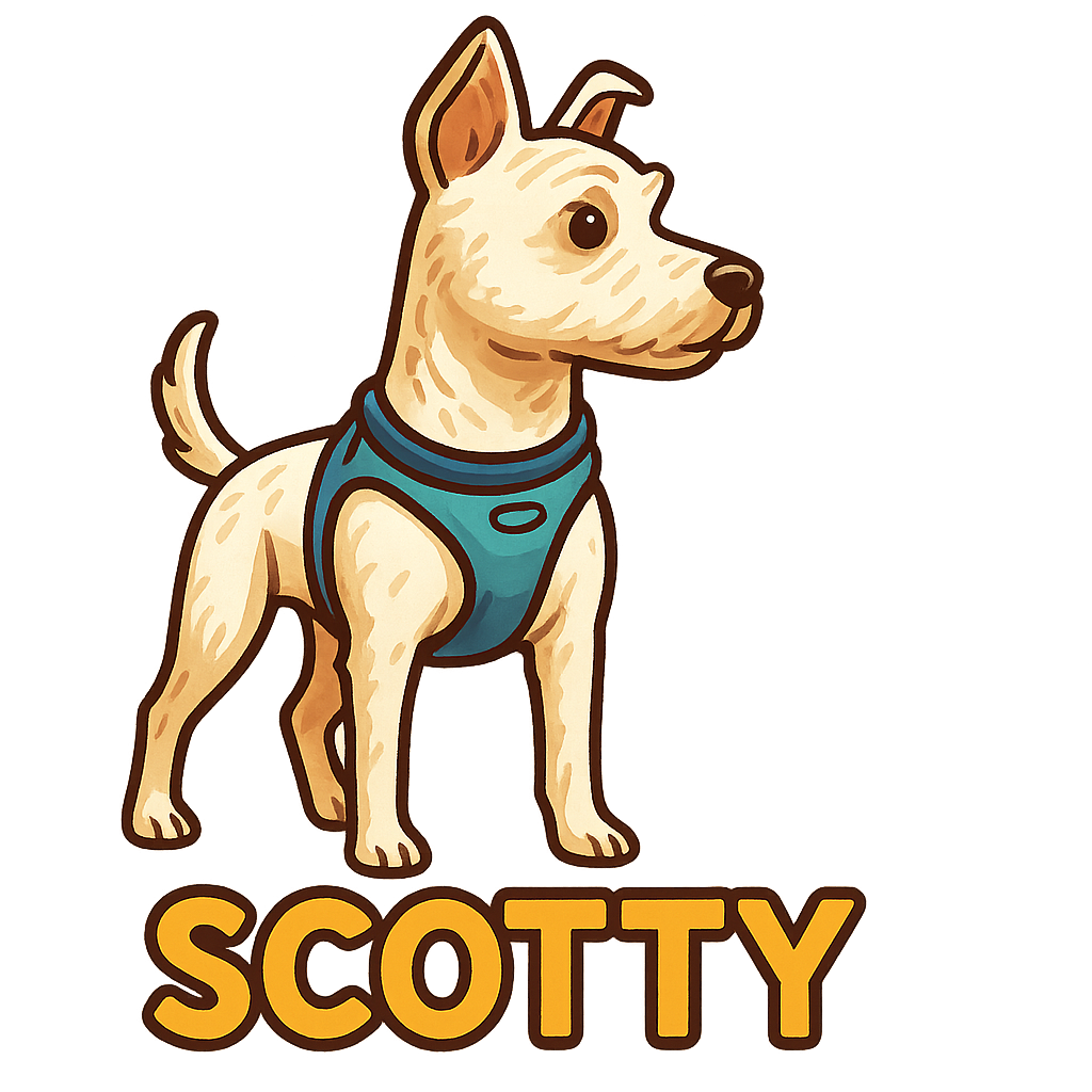 Scotty - Classic Sticker