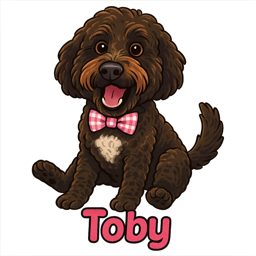 Toby  - Classic Sticker