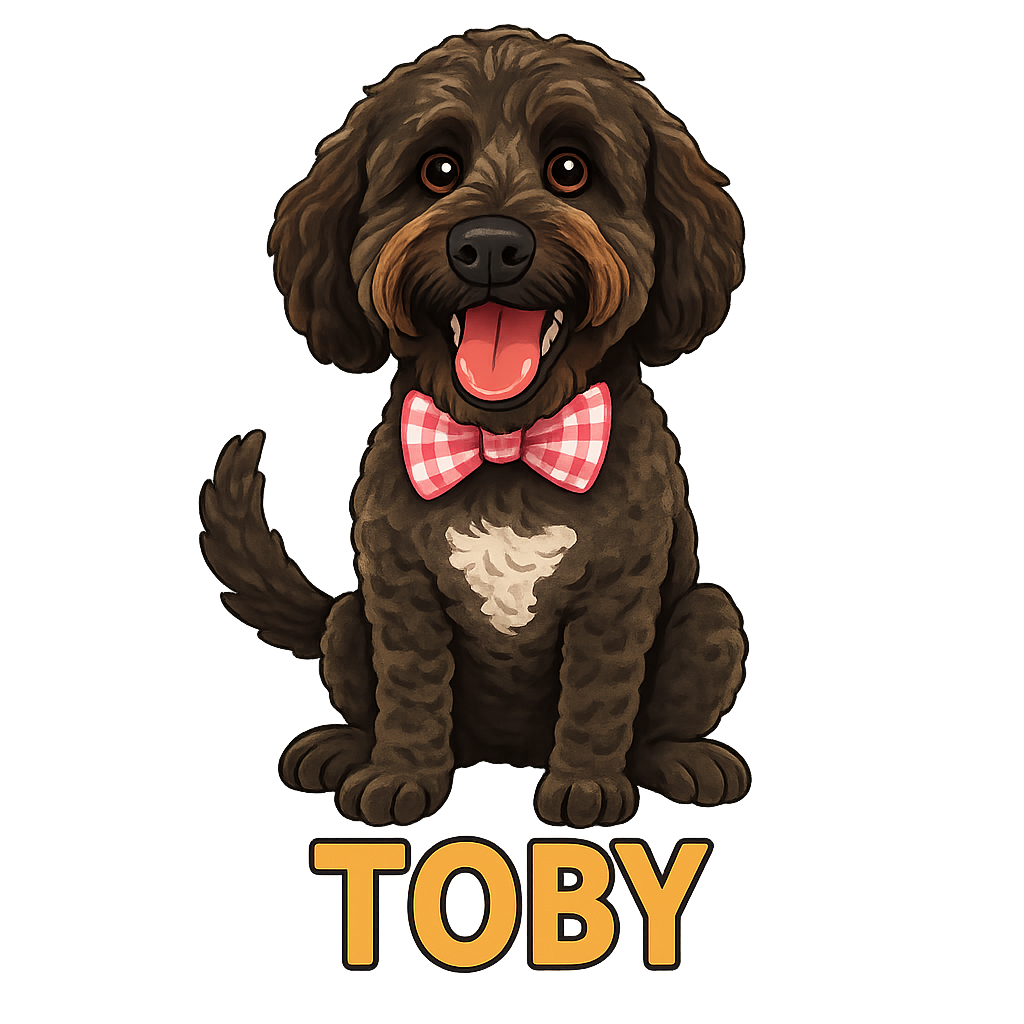 Toby  - Classic Sticker