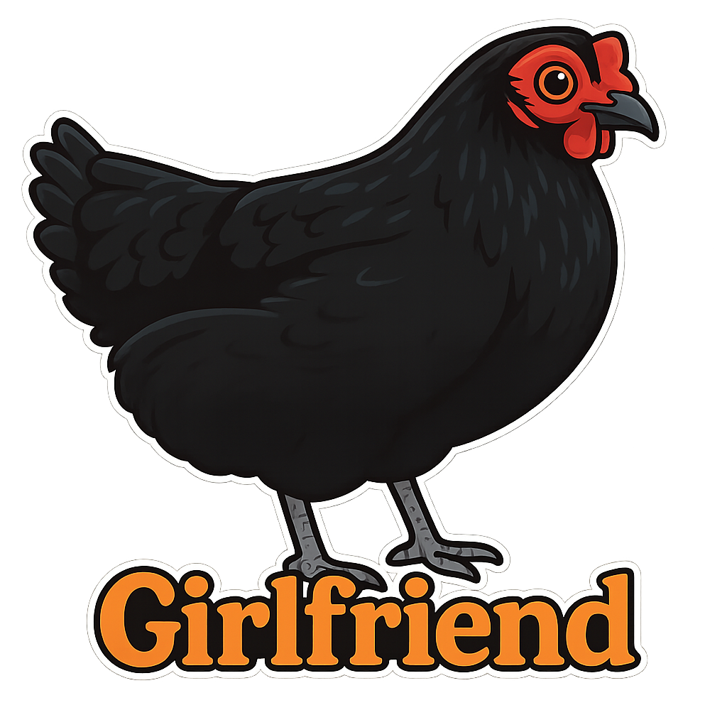 Girlfriend 's sticker