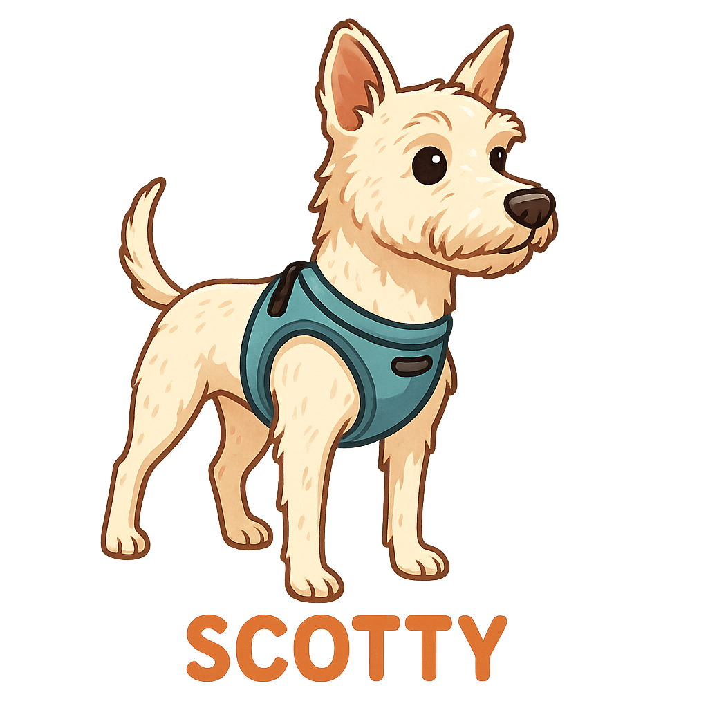 Scotty - Classic Sticker