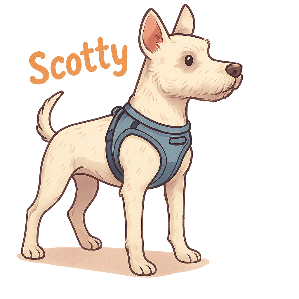 Scotty - Classic Sticker