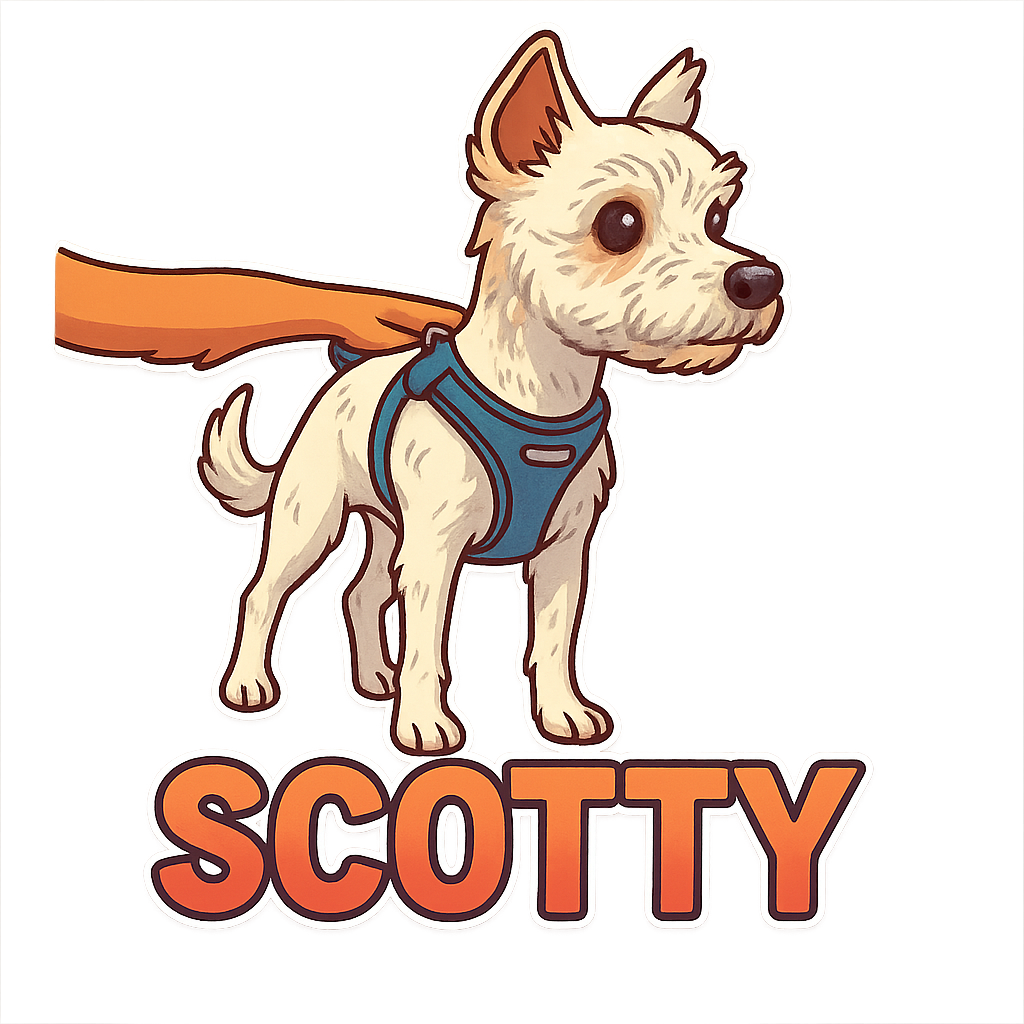 Scotty - Classic Sticker