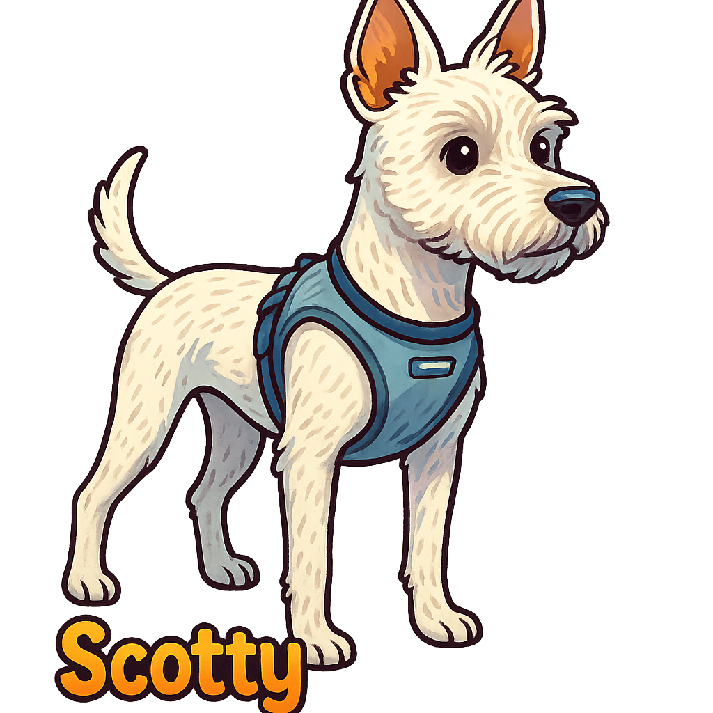 Scotty - Classic Sticker