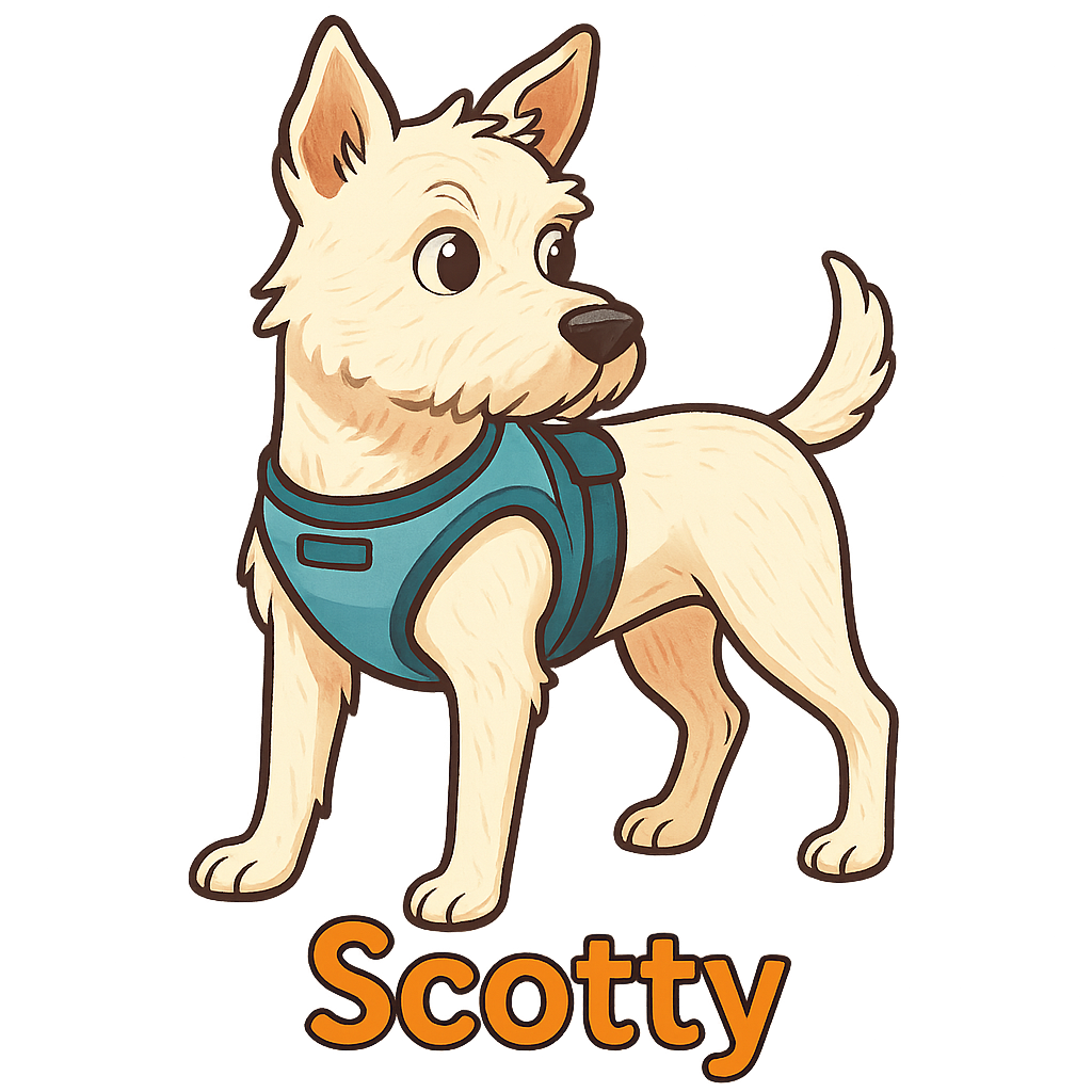 Scotty - Classic Sticker