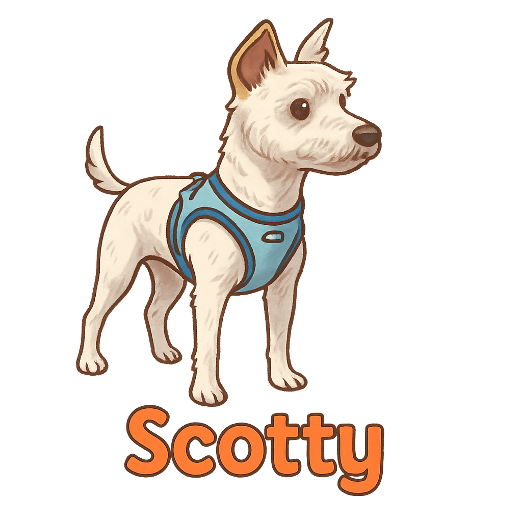 Scotty - Classic Sticker