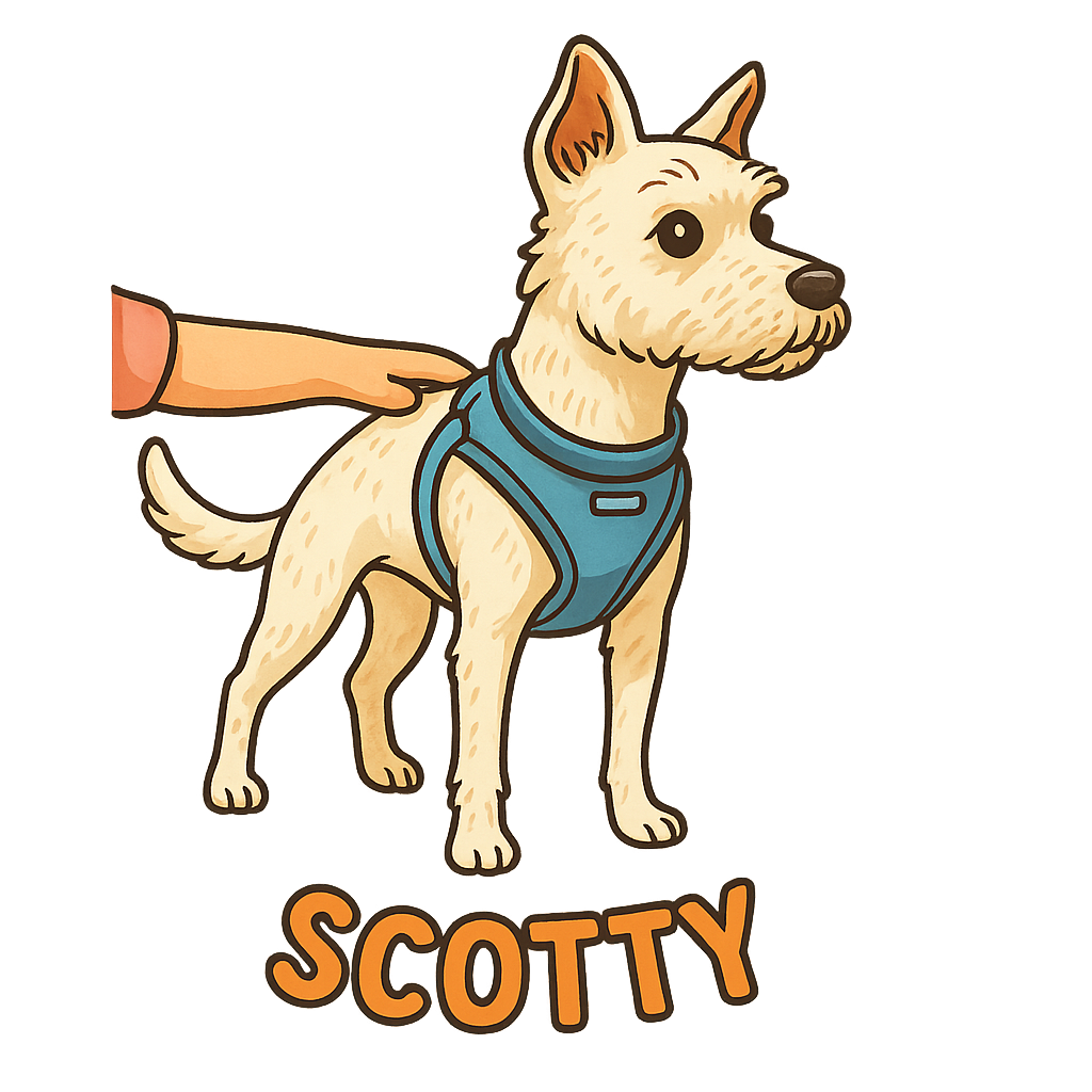 Scotty - Classic Sticker