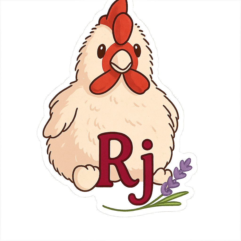 Custom Rj sticker - AI-generated pet art