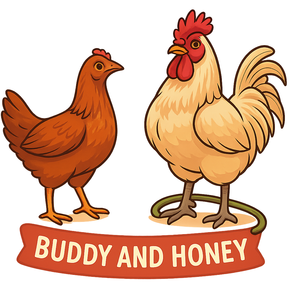 Custom Buddy and honey  sticker - AI-generated pet art