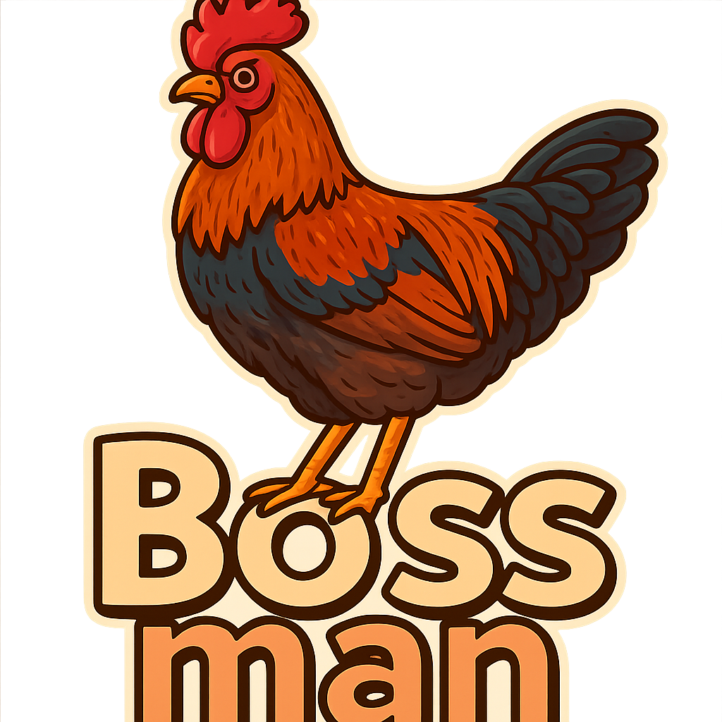 Boss man  - Classic Sticker