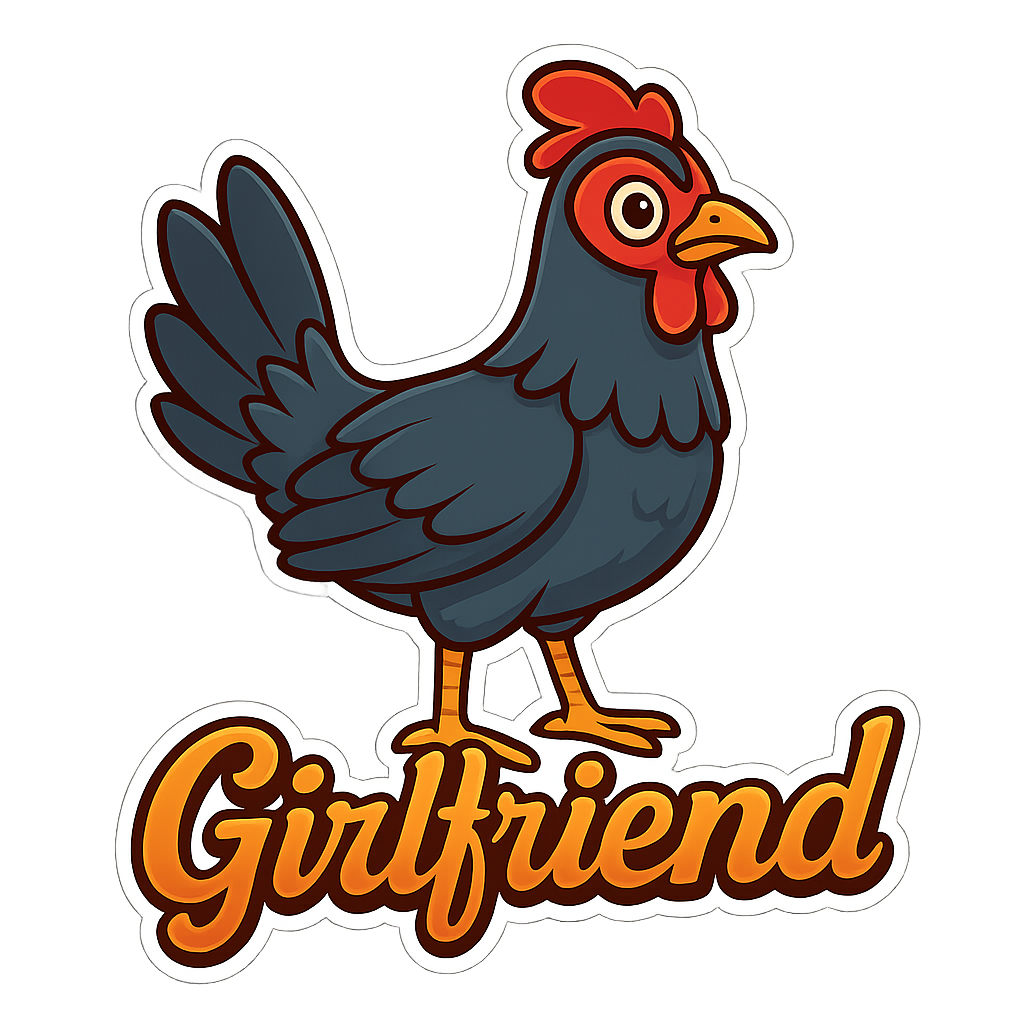 Girlfriend  - Classic Sticker